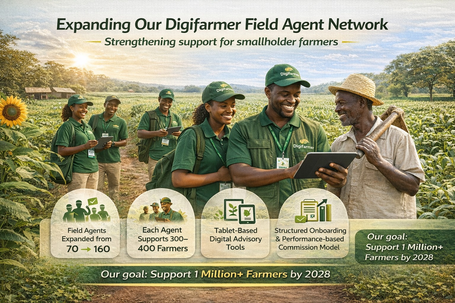 Scaling Our Agent Network to Reach More Farmers Faster
